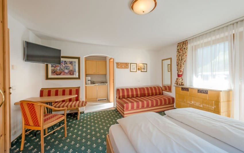 Ferienwohnung im Gästehaus Anneliese an der Talstation der Gondelbahn Papageno