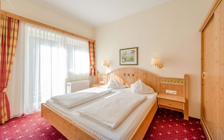 Doppelzimmer in der Ferienwohnung in Filzmoos