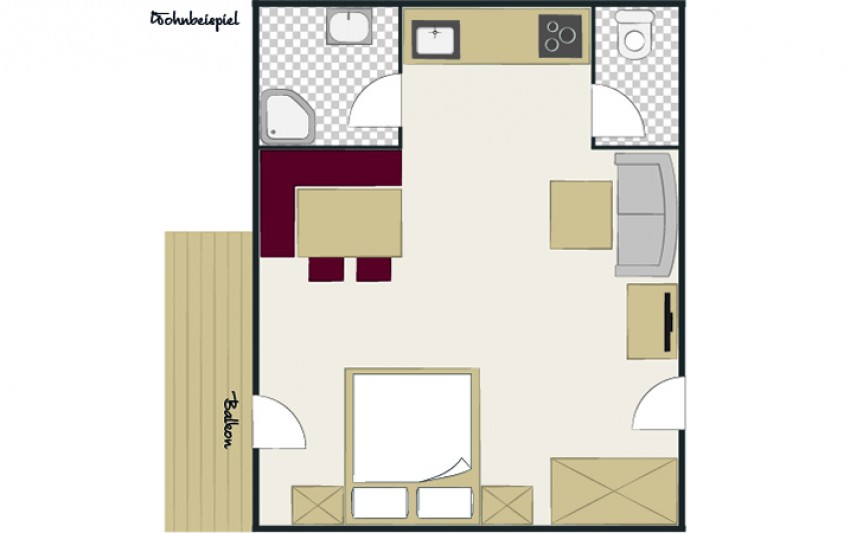 Wohnbeispiel Gästehaus Anneliese