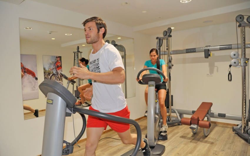 Fitnessraum im Hotel Bischofsmütze