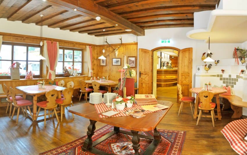 Gemütliche Stube im Restaurant