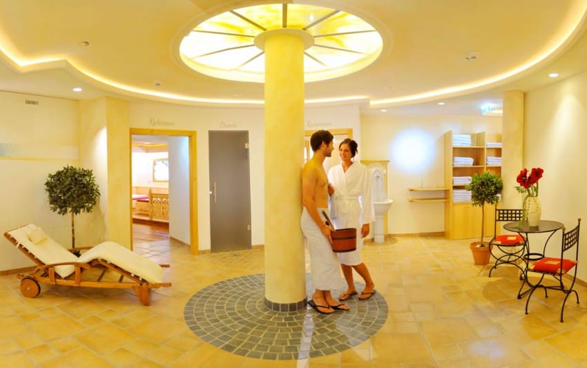 Wellnessbereich im Hotel Bischofsmütze