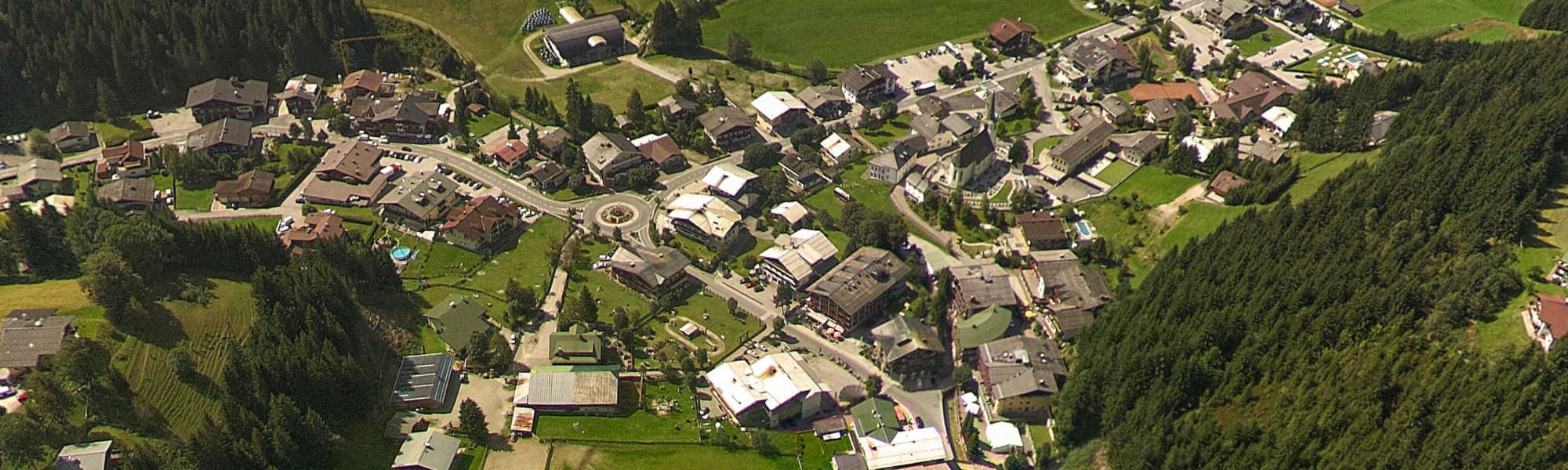 Lage der Hanneshof Resort Betriebe im Urlaubsort Filzmoos