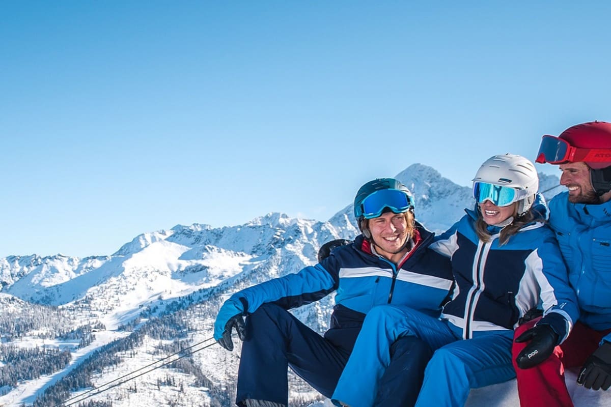 Skifahren Ski Amade