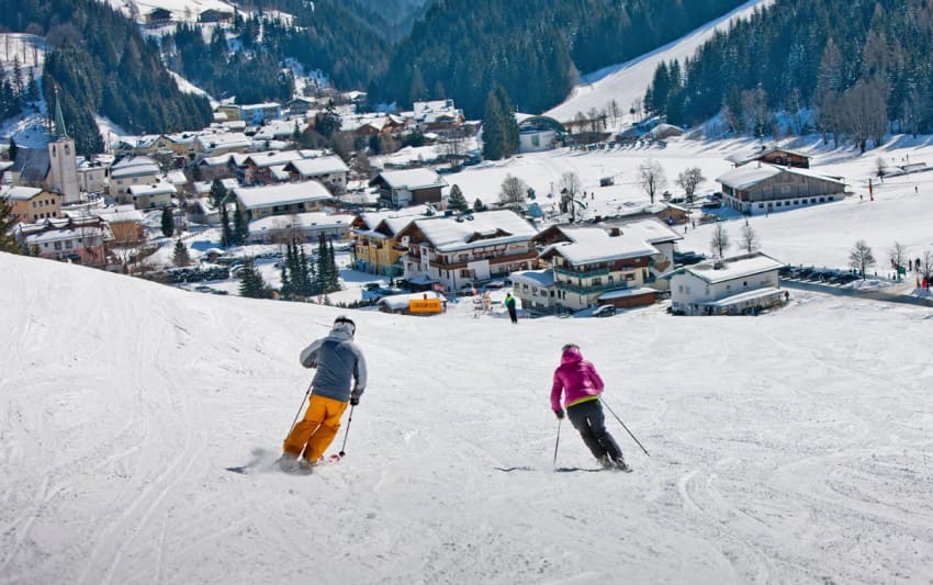 Skiurlaub Mit Familie Ski Amad Hanneshof Resort Filzmoos