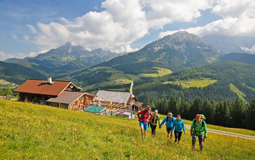 Wandern in Filzmoos im Salzburger Land © TVB Filzmoos / Herbert Raffalt